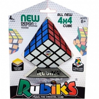 Кубик Рубика Rubik's 4х4 без наклеек, мягкий механизм